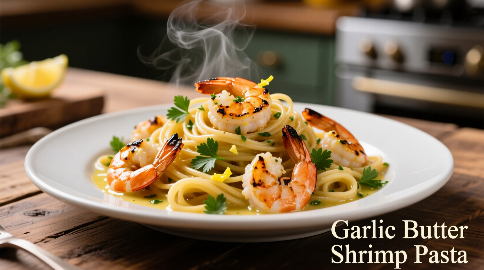 Perfect Garlic Butter Shrimp Pasta Recipe in 25 Minutes