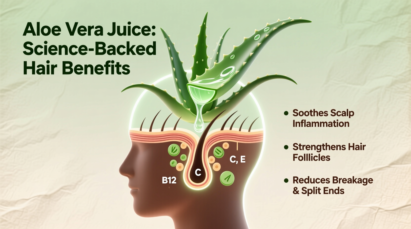 Is Aloe Vera Juice Good for Your Hair? Science-Backed Benefits
