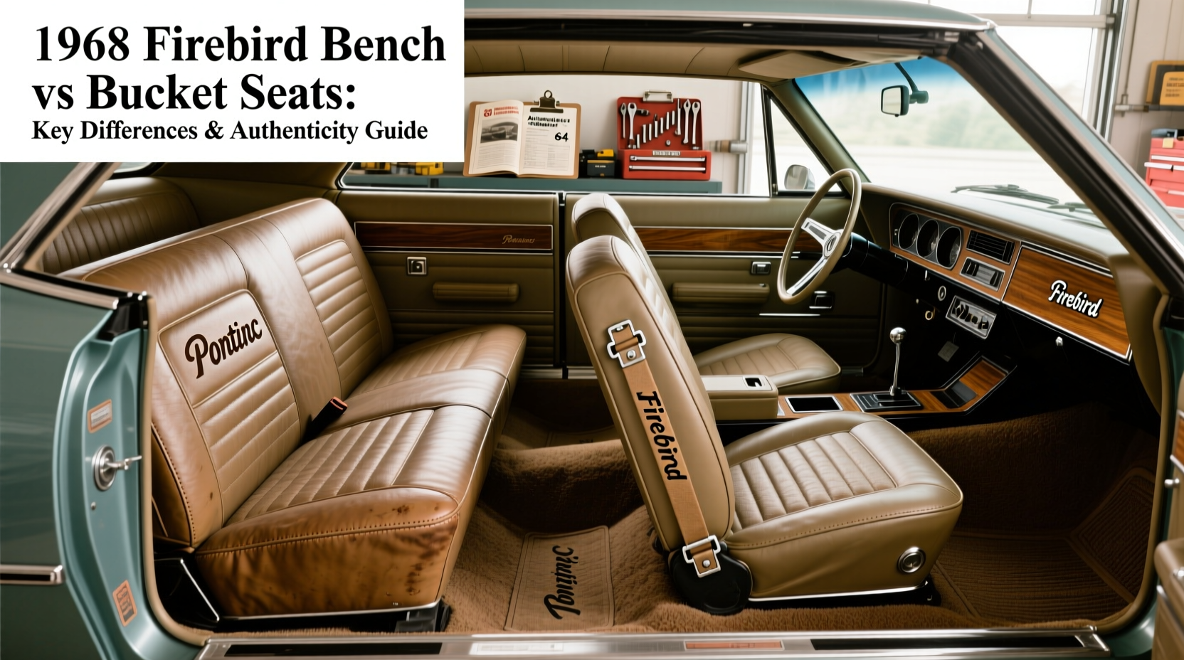 1968 firebird bench vs bucket