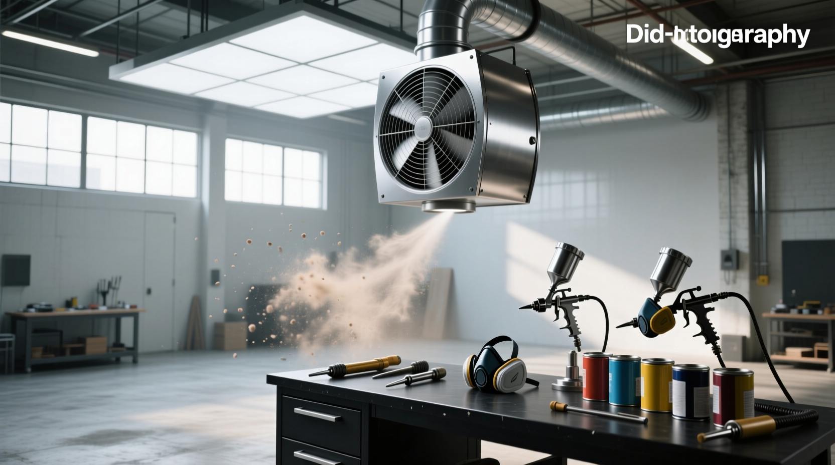 How to Choose Spray Paint Extractor Fan, What Size Exhaust Fan Do I Need for a Paint Booth?