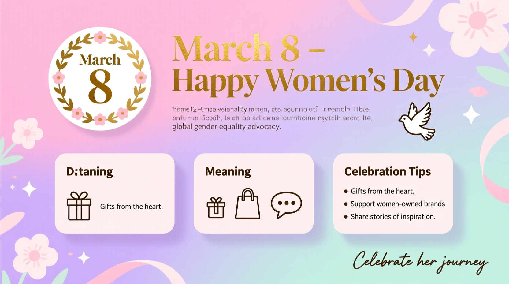 march 8 happy womens day