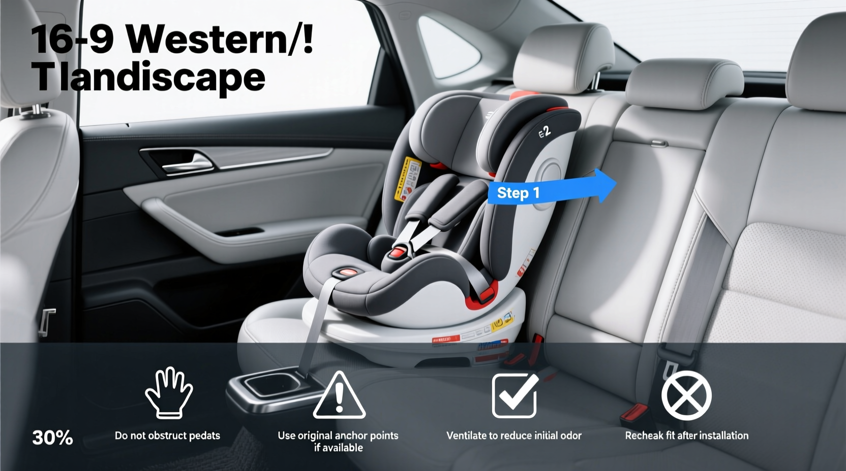 can you fit a child car seat in the middle