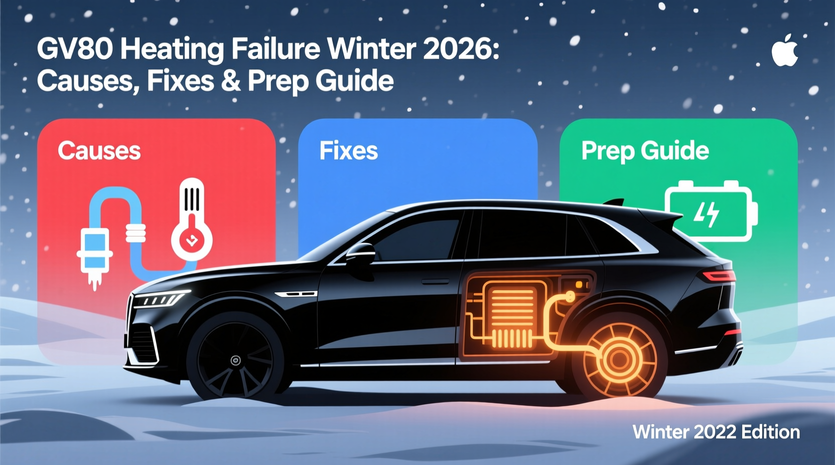 gv80 heating failure winter 2026
