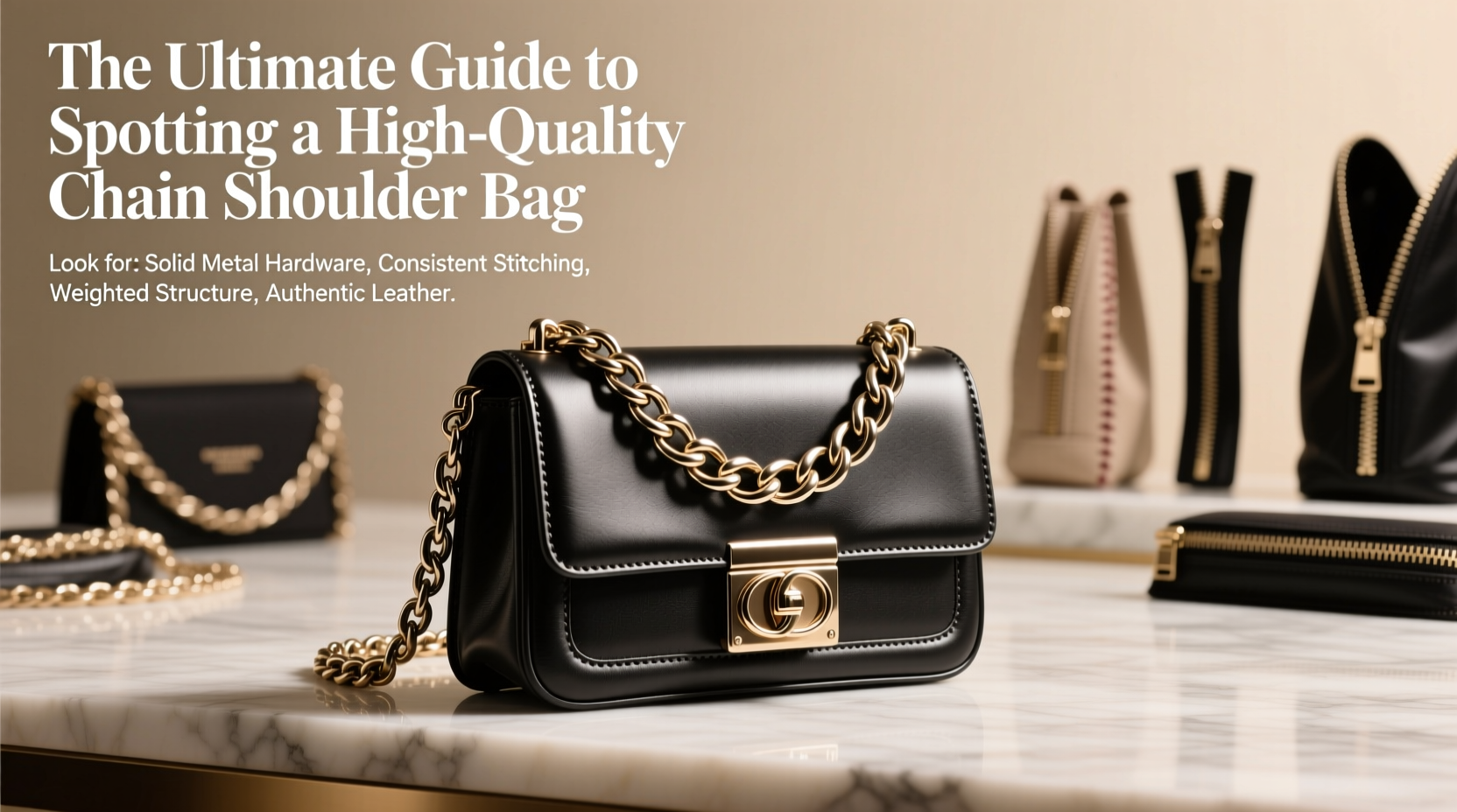 the ultimate guide to spotting a high quality chain shoulder bag with confidence