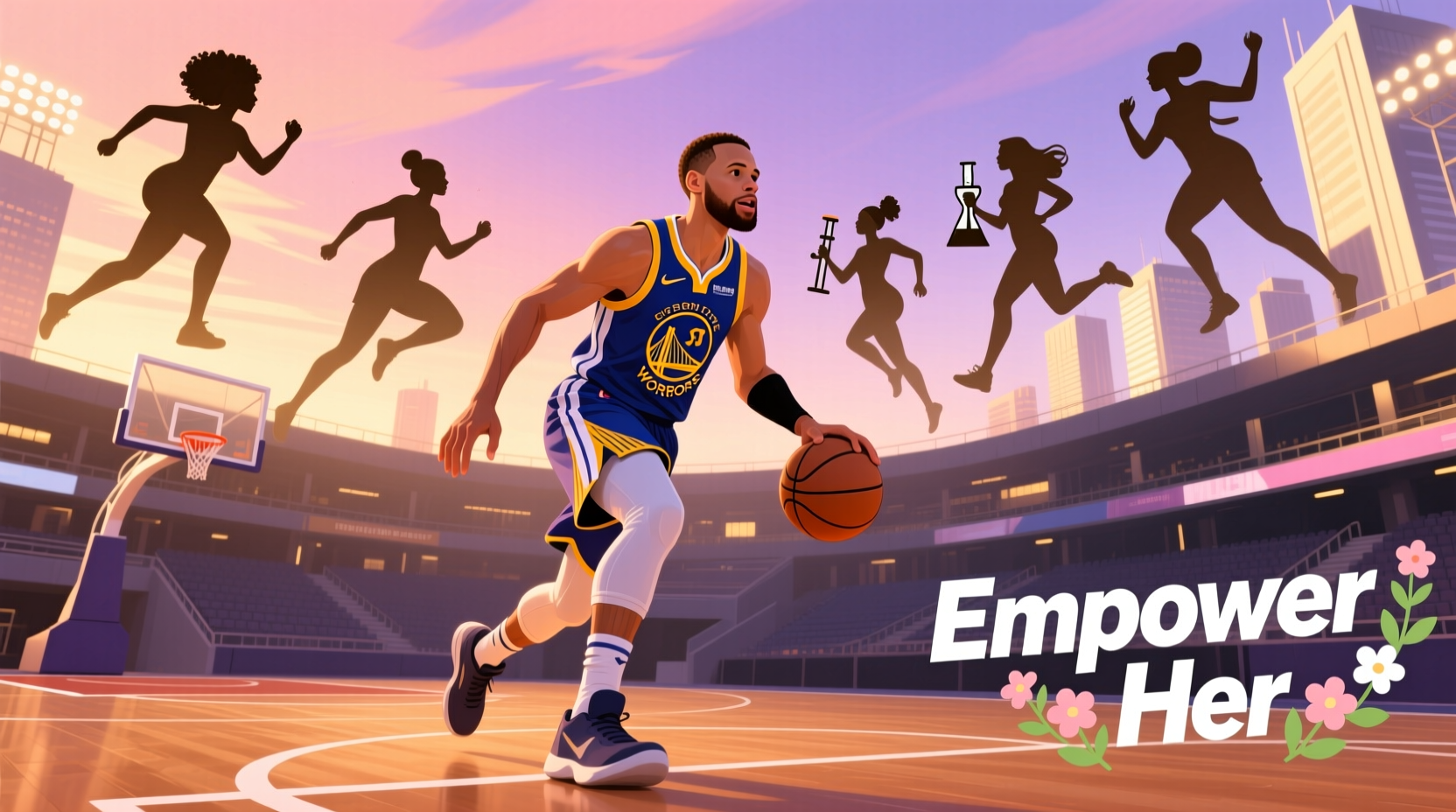 steph curry international womens day