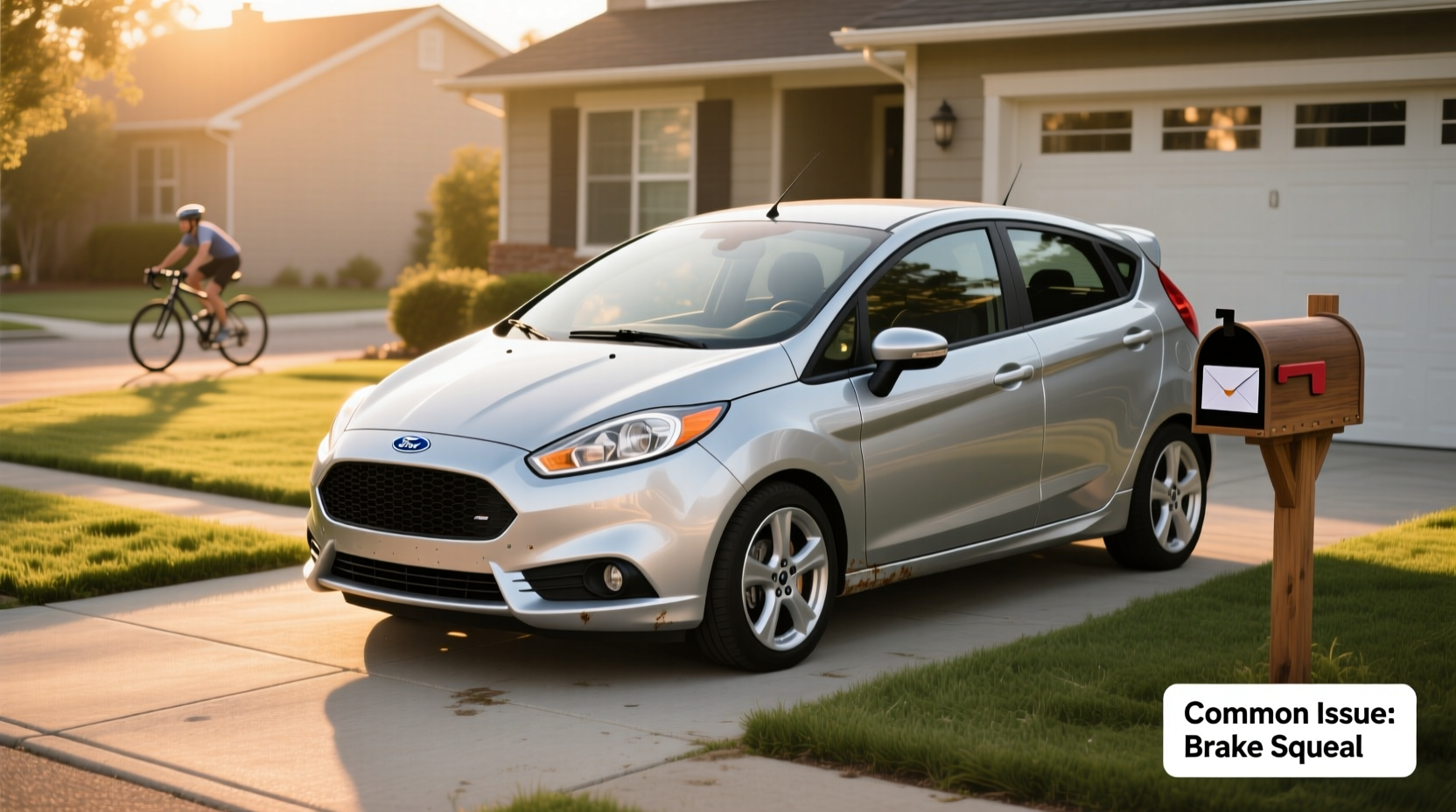 2018 Ford Fiesta hatchback showing dashboard layout