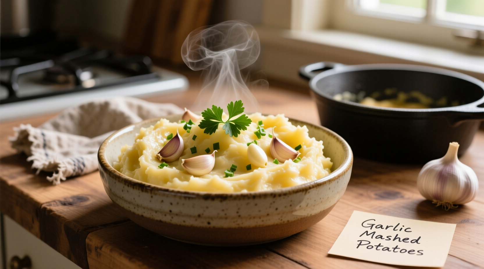 Perfect Garlic Mashed Potatoes Recipe: Creamy & Flavorful