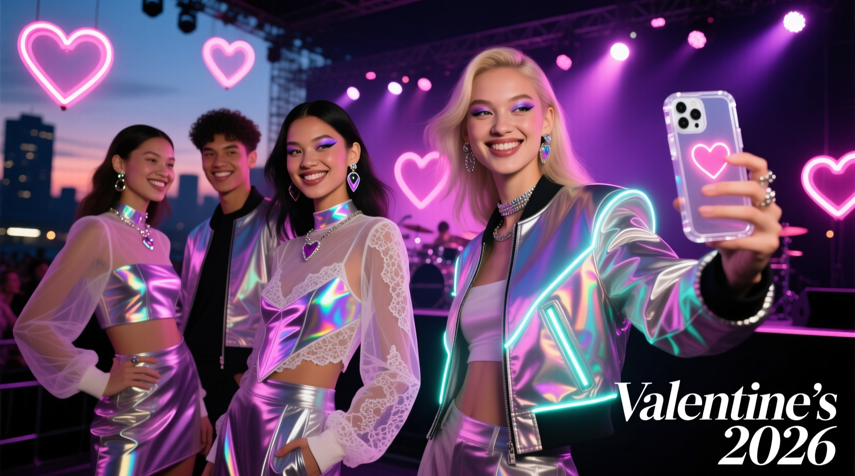 what to wear to a valentines day concert