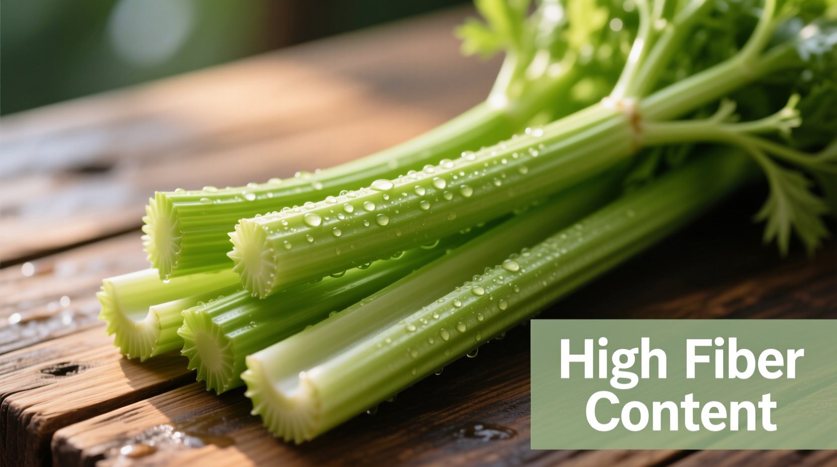 fiber celery content