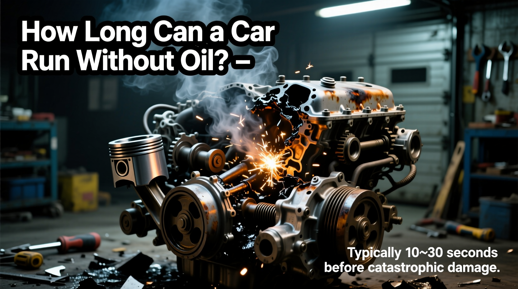 how long can a car go without oil