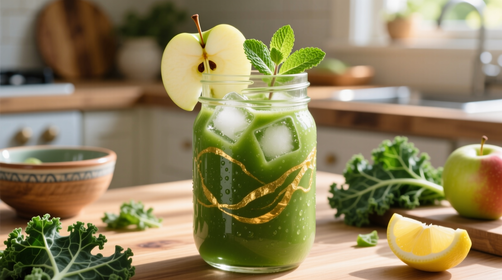 kale apple smoothie