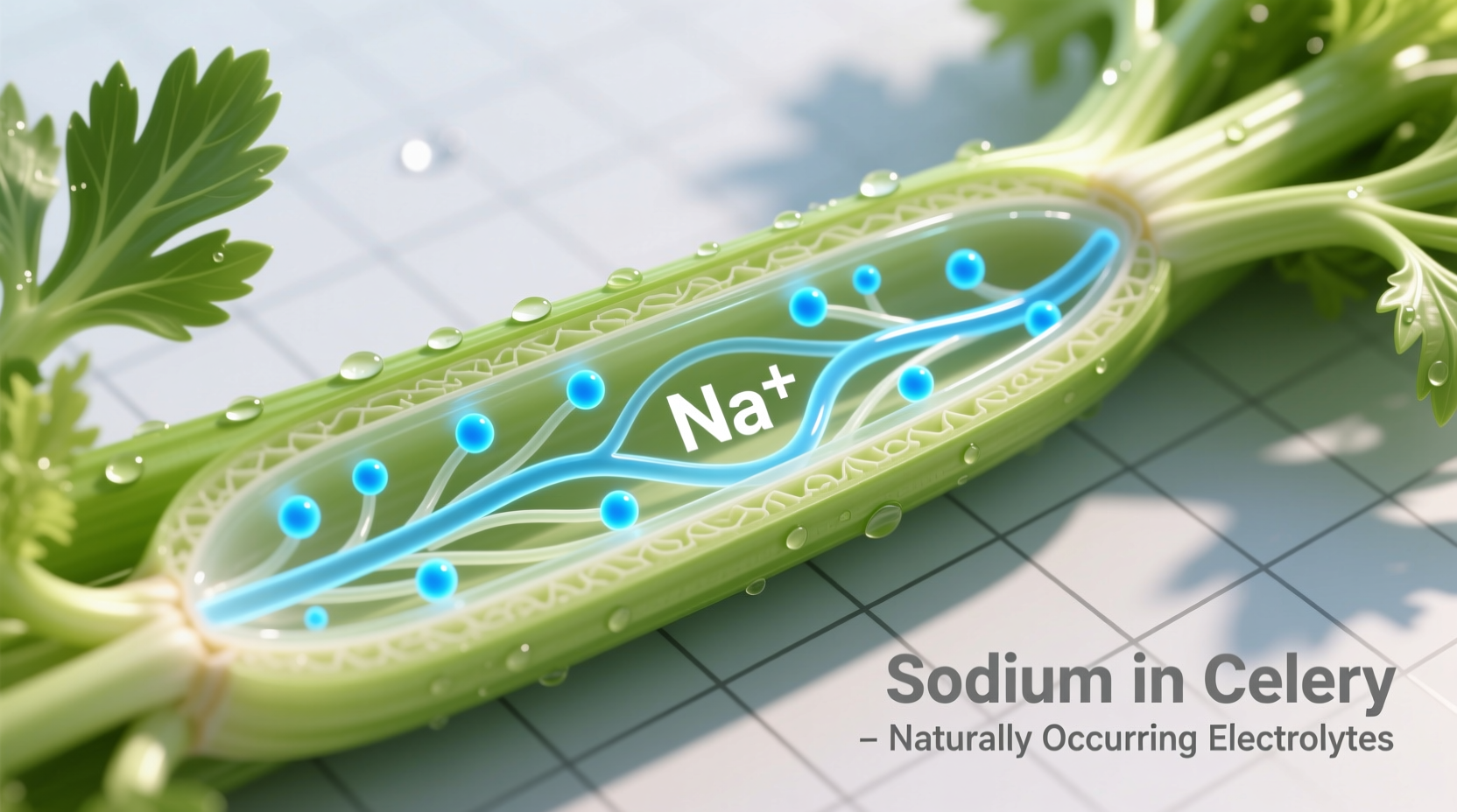 sodium in celery