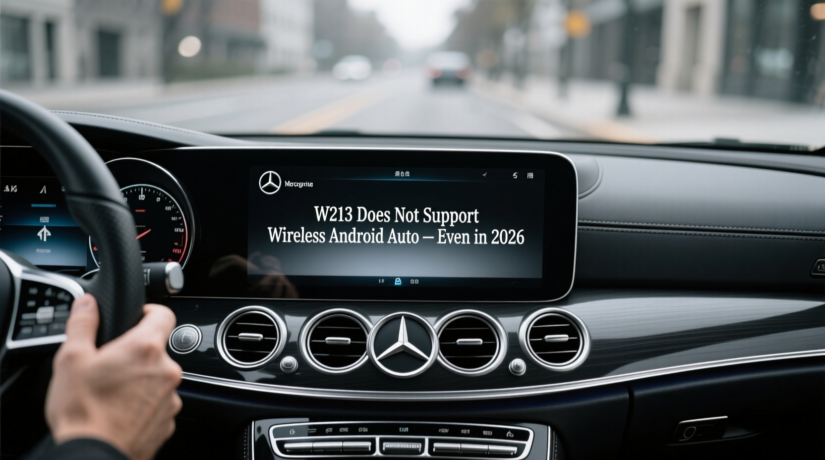 w213 android auto wireless 2026