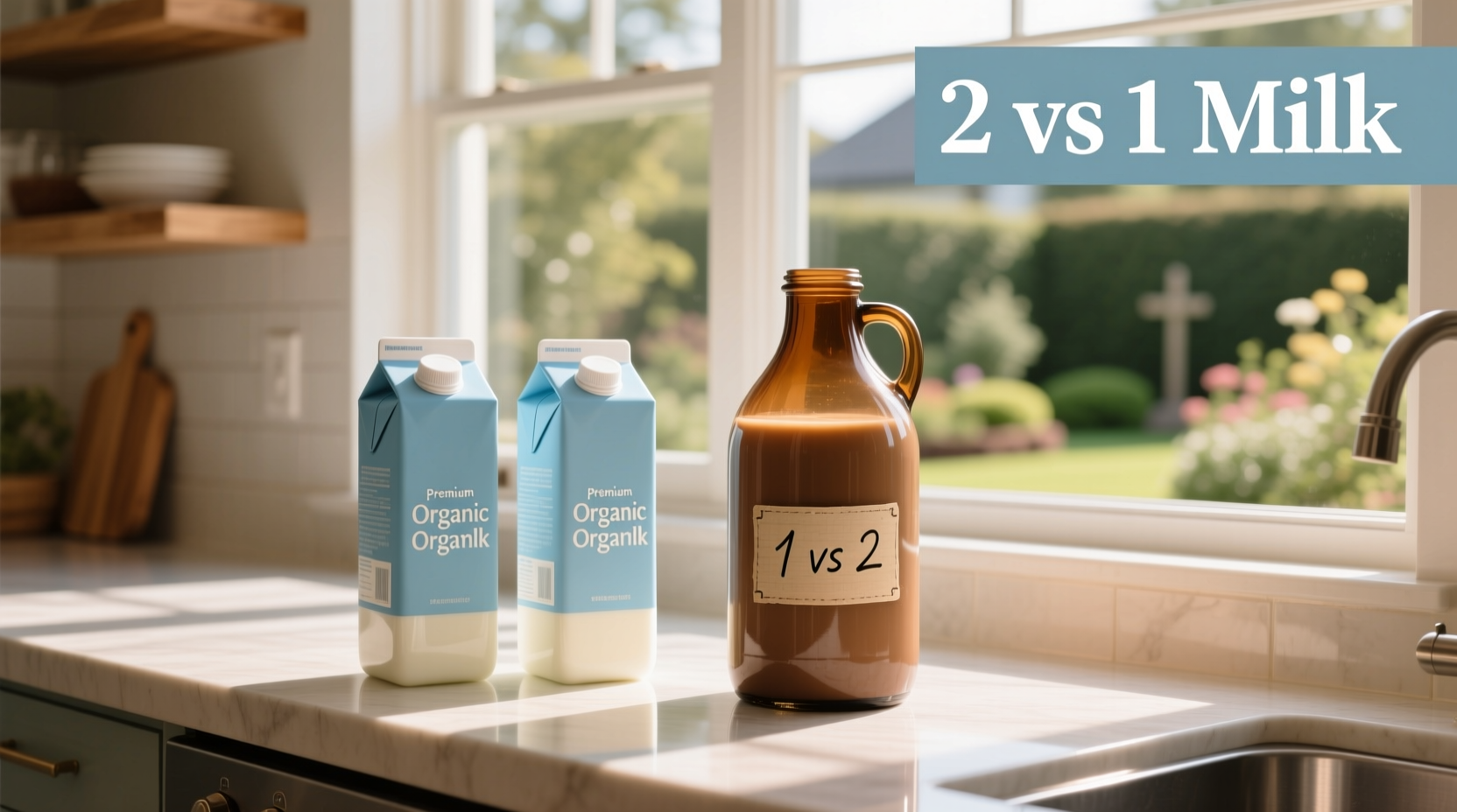 2% vs 1% milk which is right for you