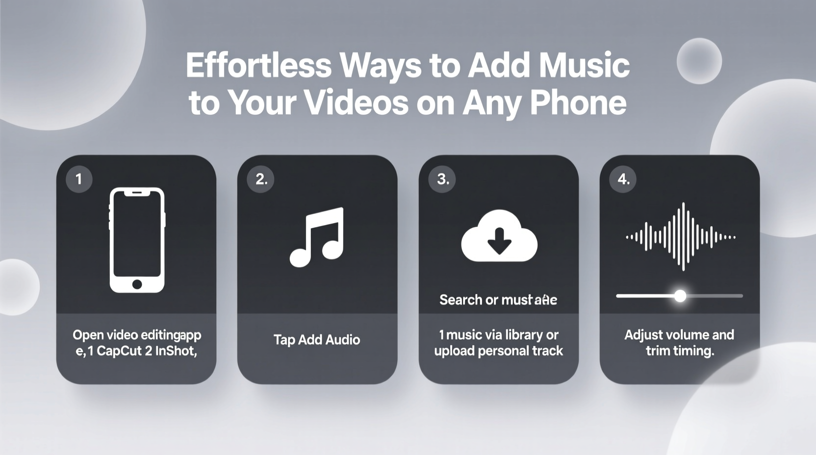 effortless ways to add music to your videos on any phone a practical guide