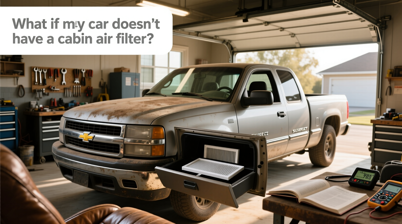 2006 silverado cabin air filter yes or no 