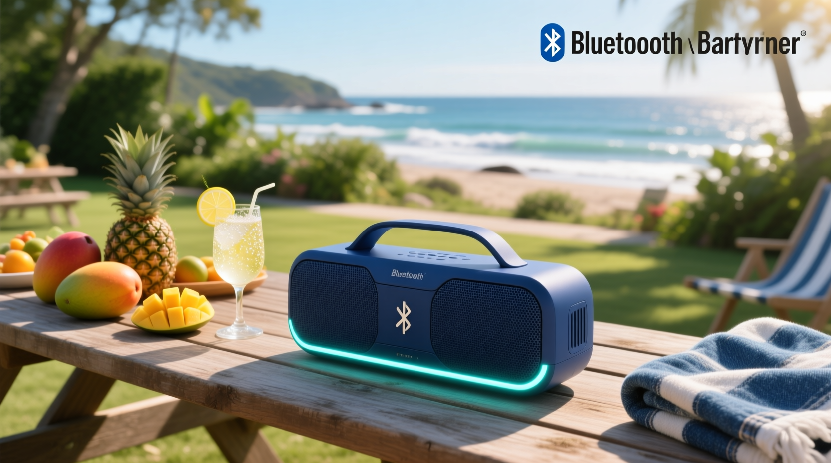 bluetooth portable party speaker