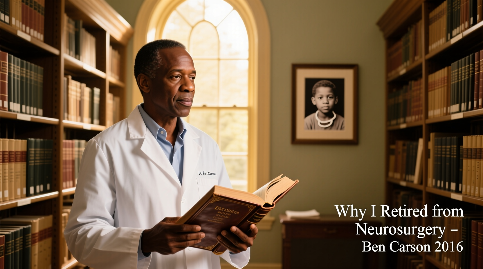 why did ben carson retire from neurosurgery career change more