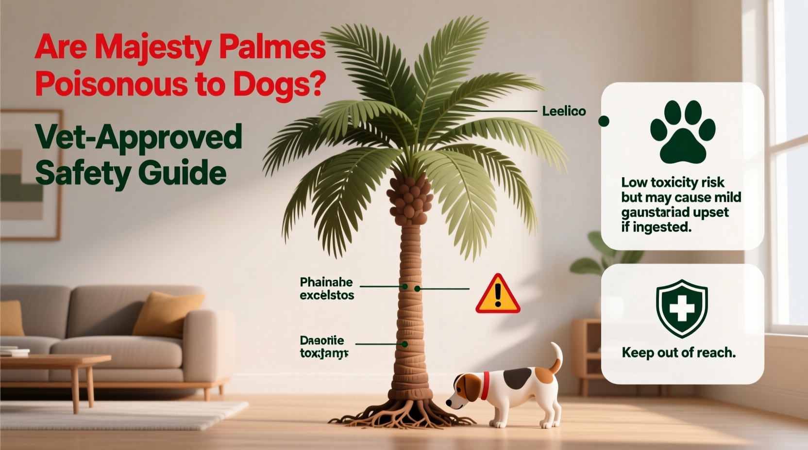 are majesty palms poisonous to dogs