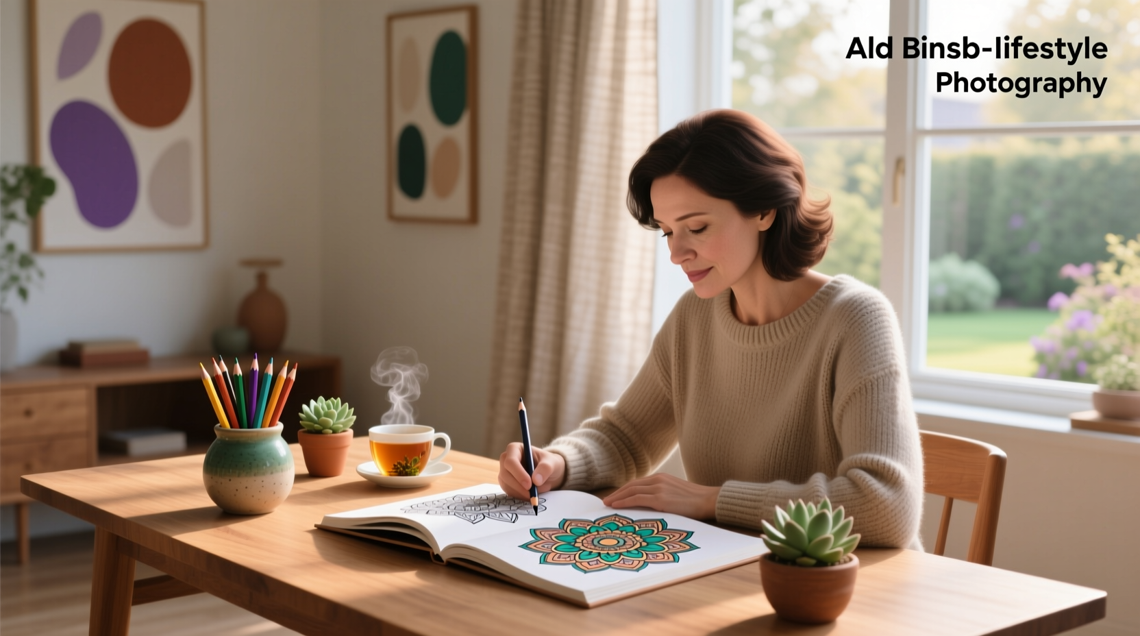 stress relief coloring for adults