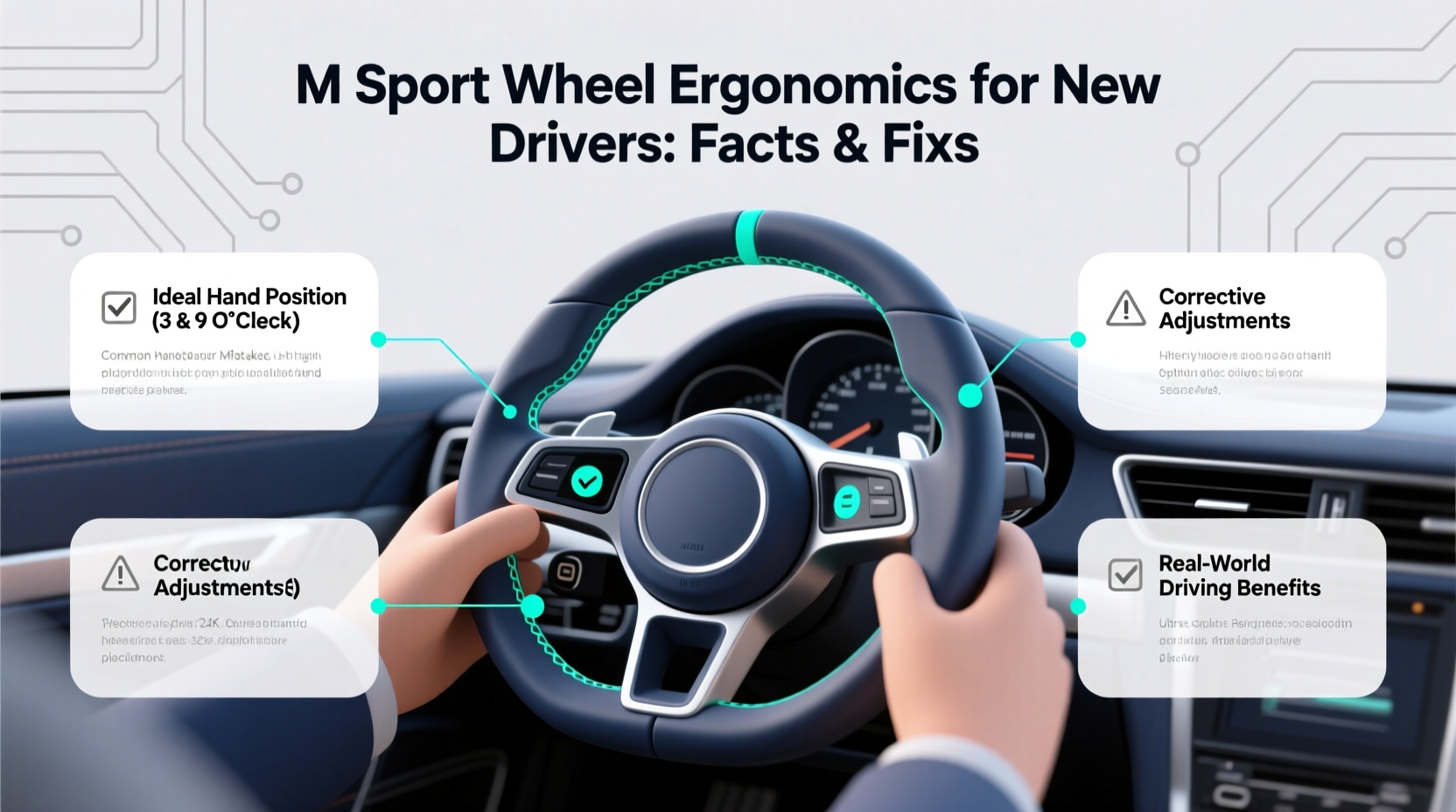 new drivers m sport wheel ergonomics
