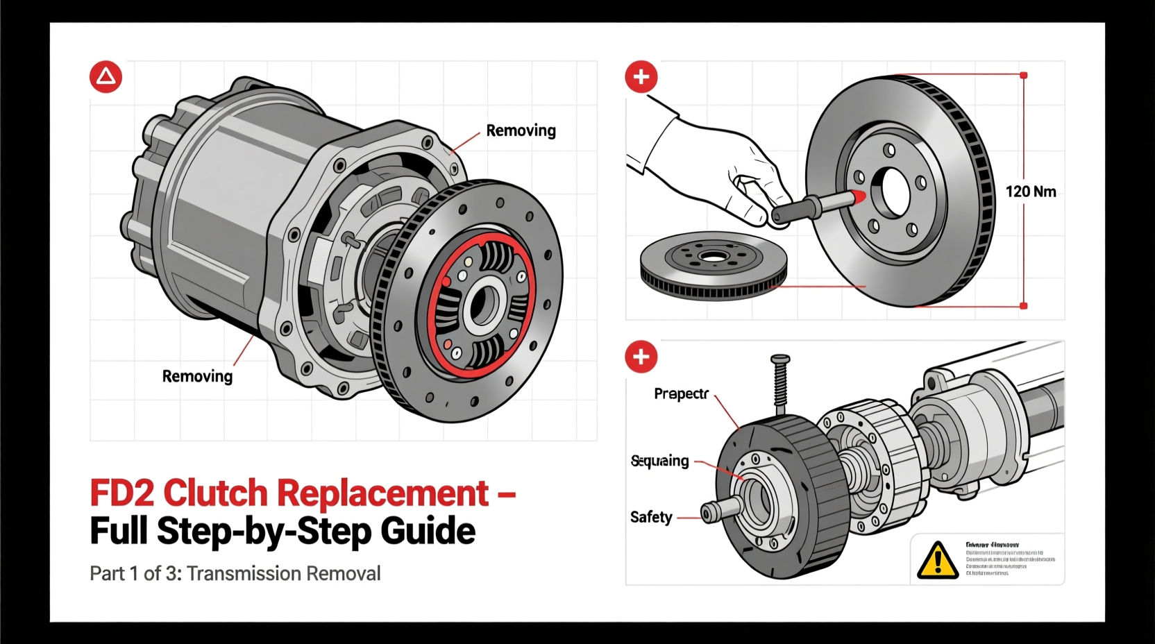 fd2 clutch replacement diy