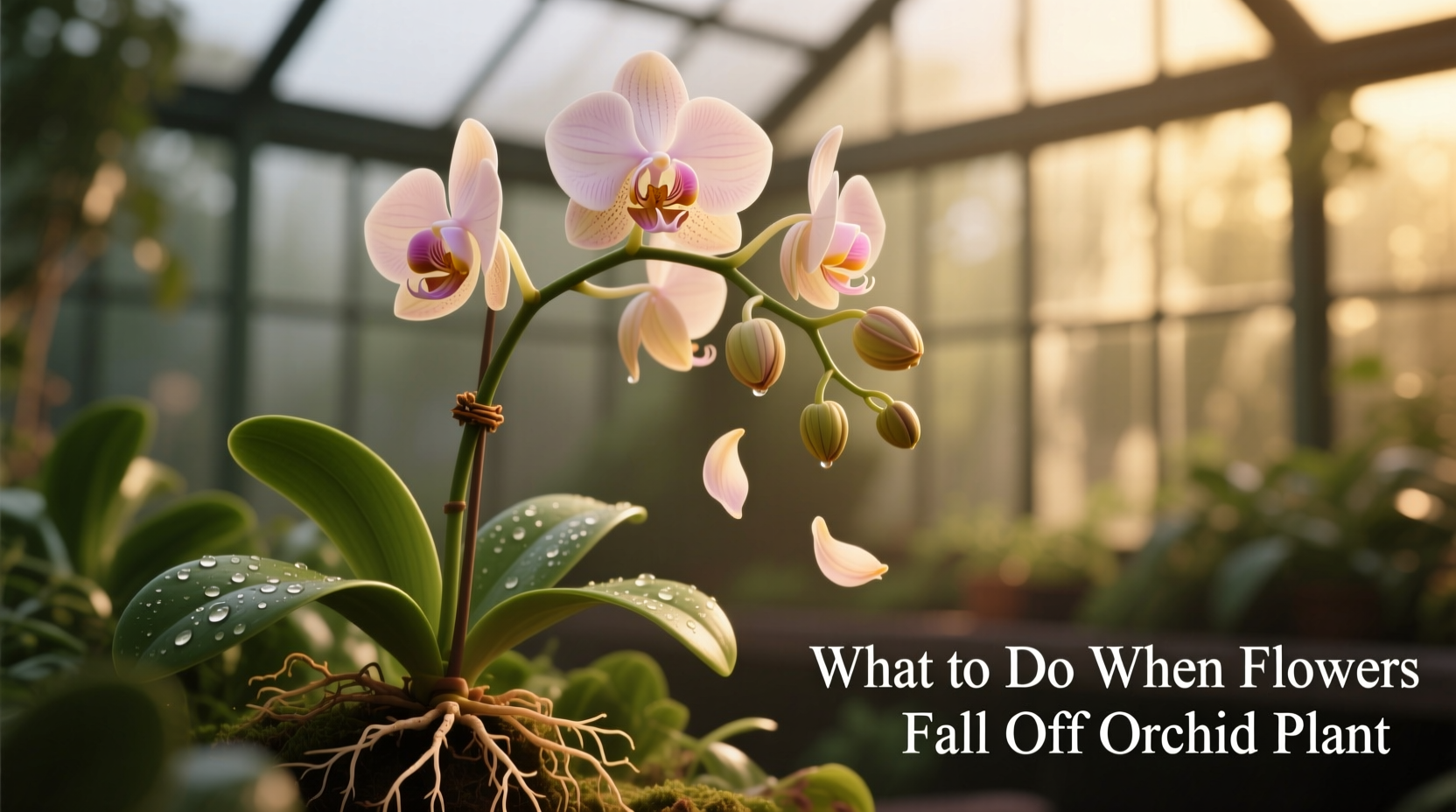 What to Do When Flowers Fall Off Orchid Plant