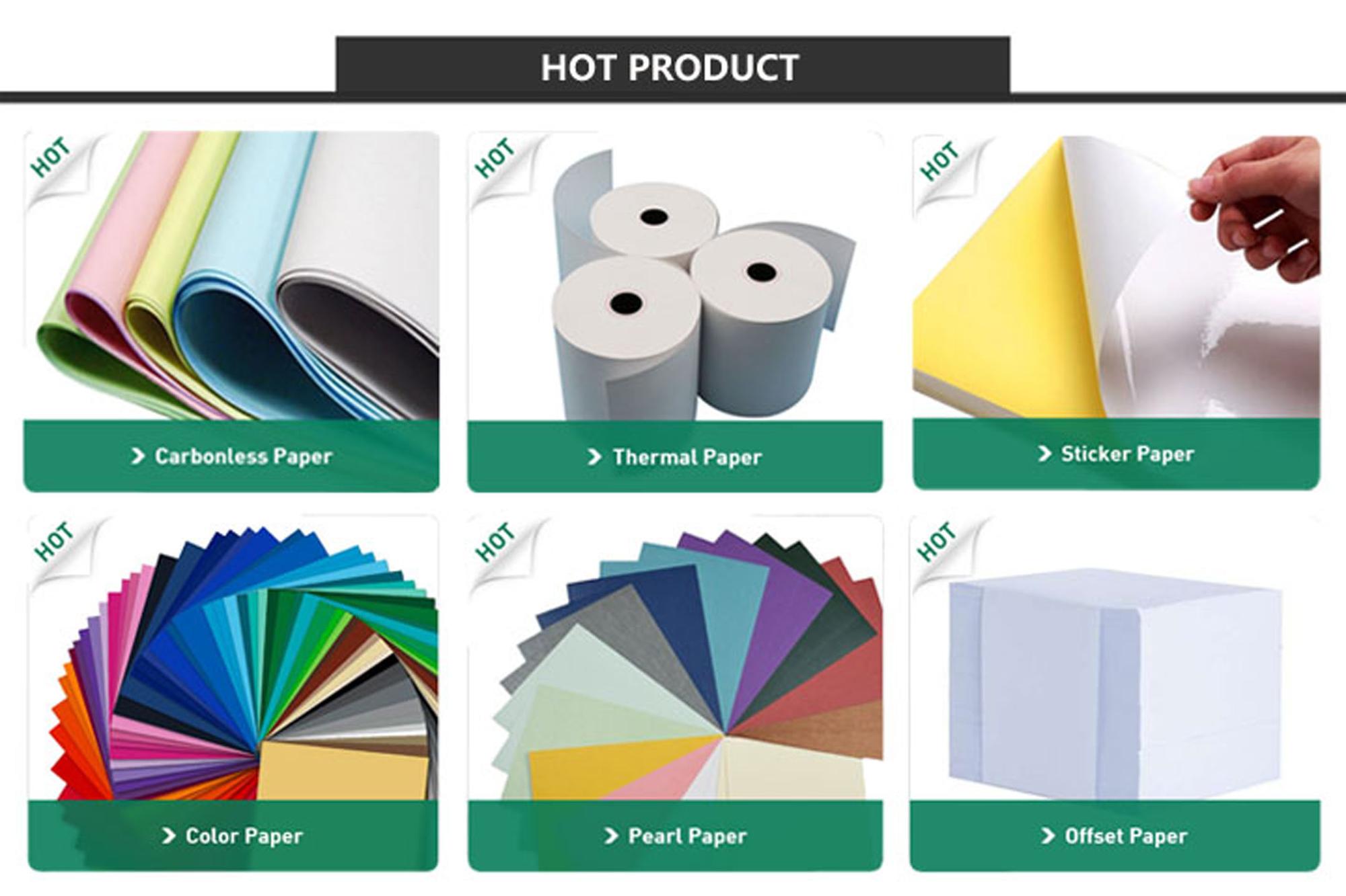 Print clear Quality-assured High performance 48g 55G 65G 70G 6000m-12000m jumbo thermal paper rolls