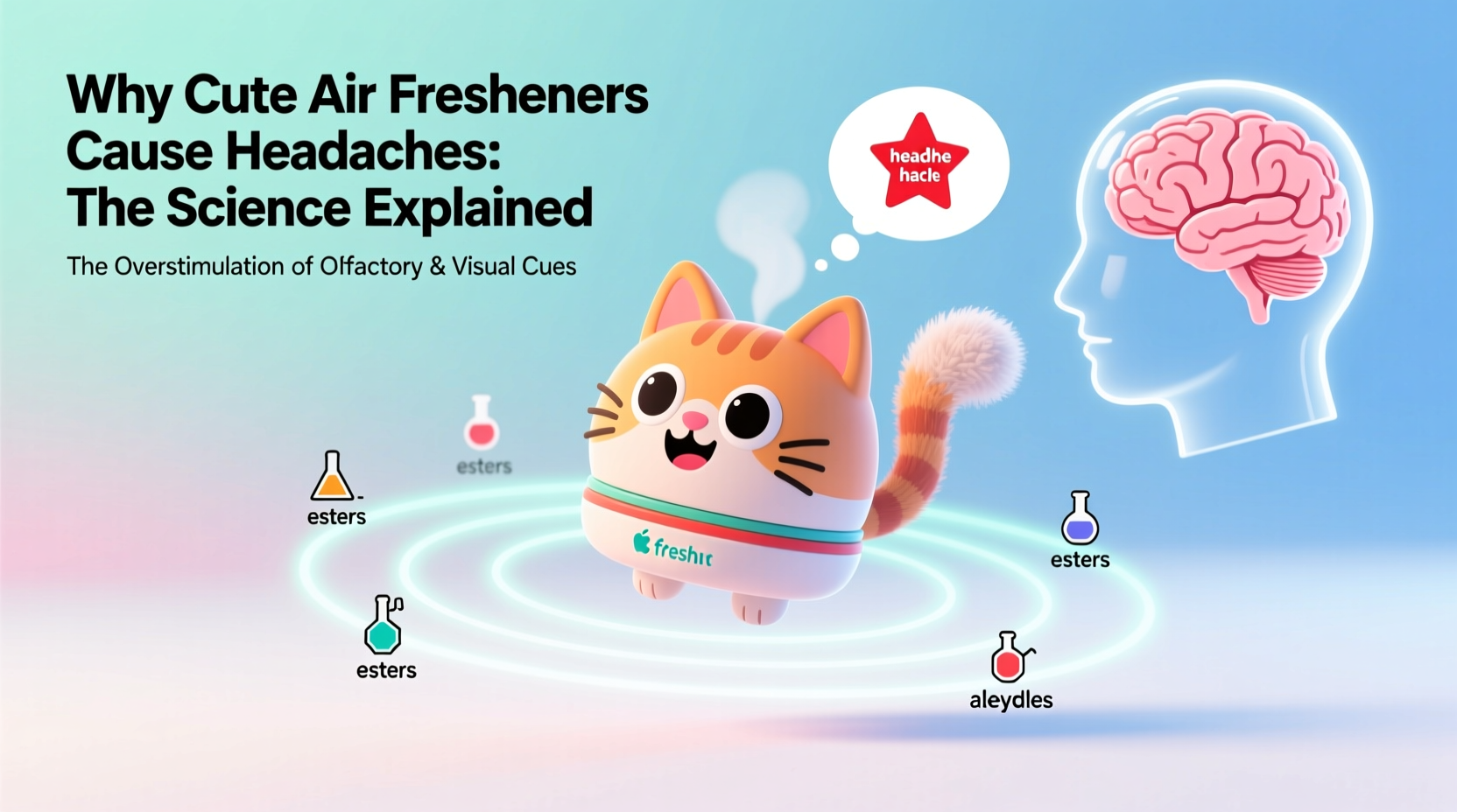 why cute air fresheners cause headaches