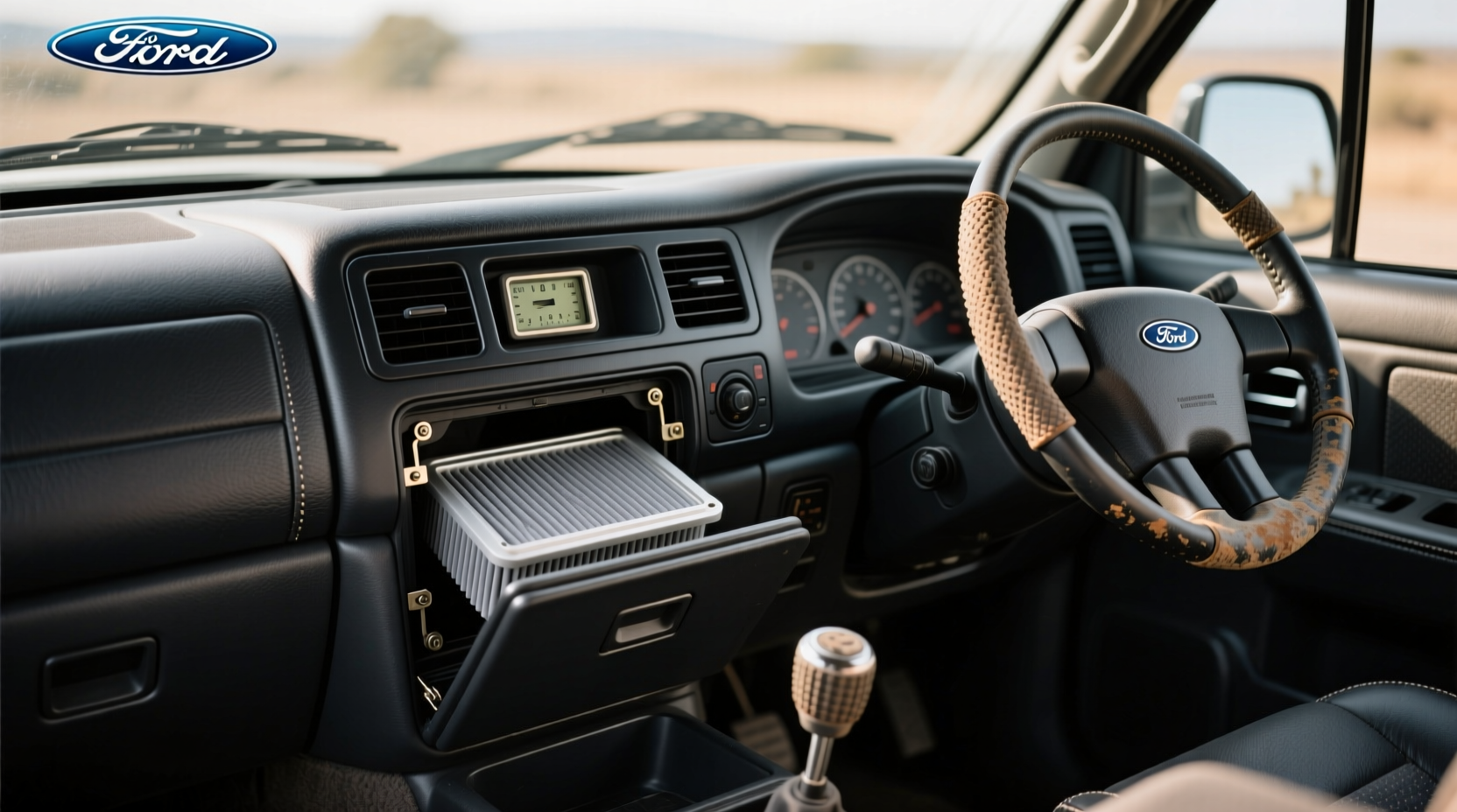 2001 f350 cabin air filter location access guide