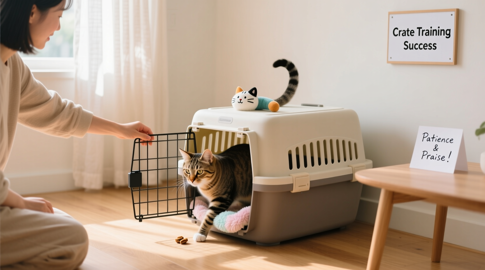 effective strategies to help your cat enter a crate smoothly and stress free