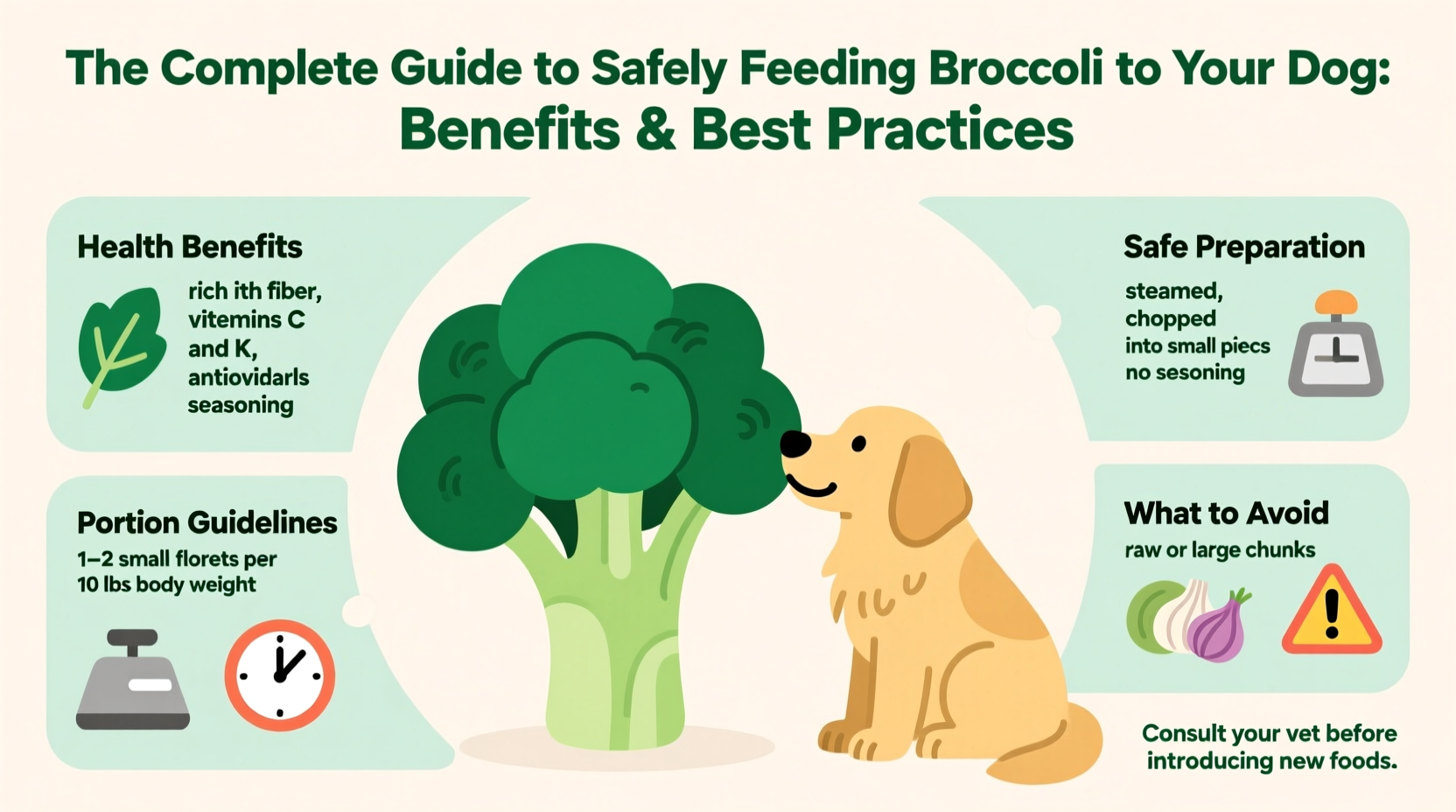 a complete guide to safely feeding broccoli to your dog benefits and best practices