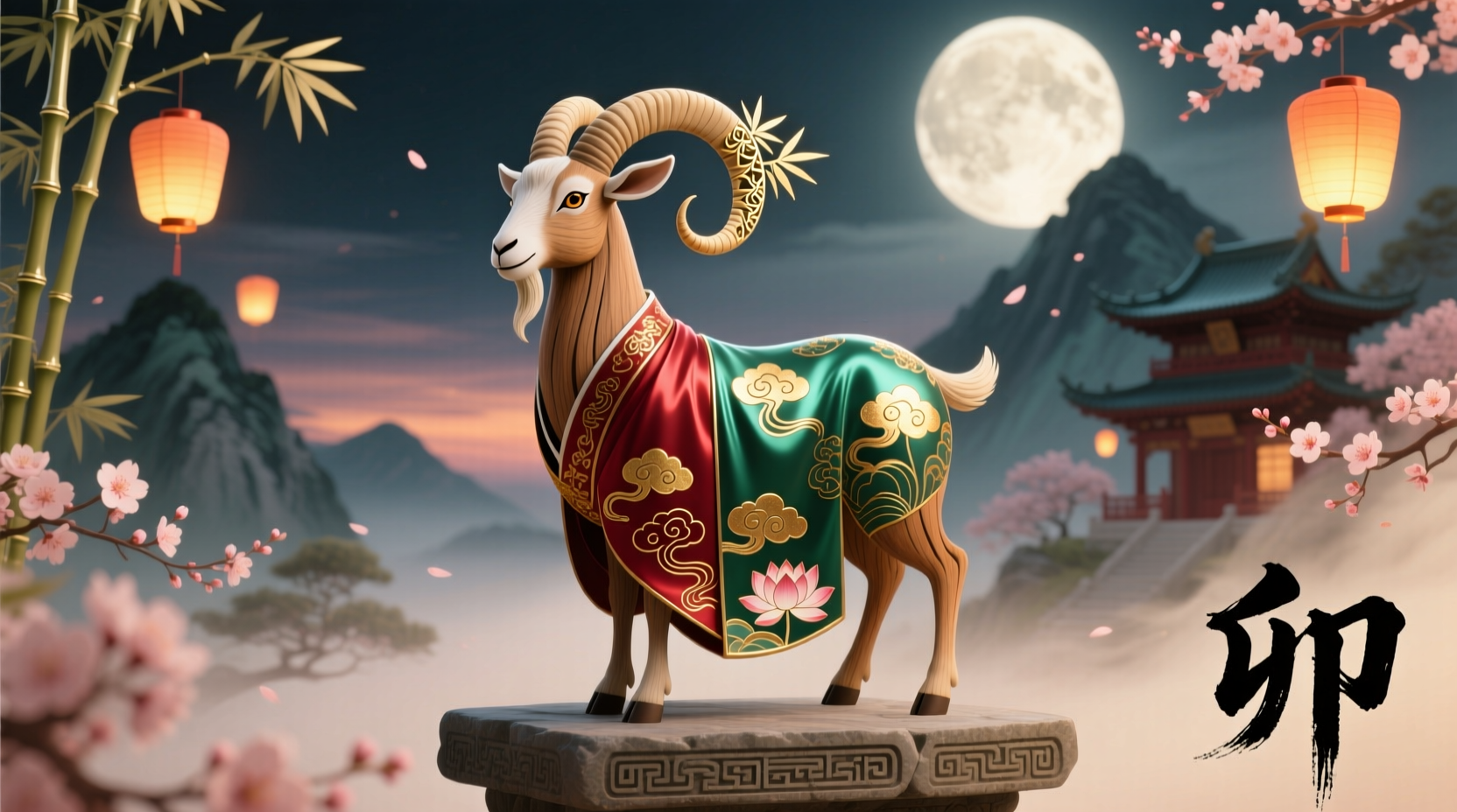 Chinese New Year 2015 Zodiac Sign: The Wooden Goat