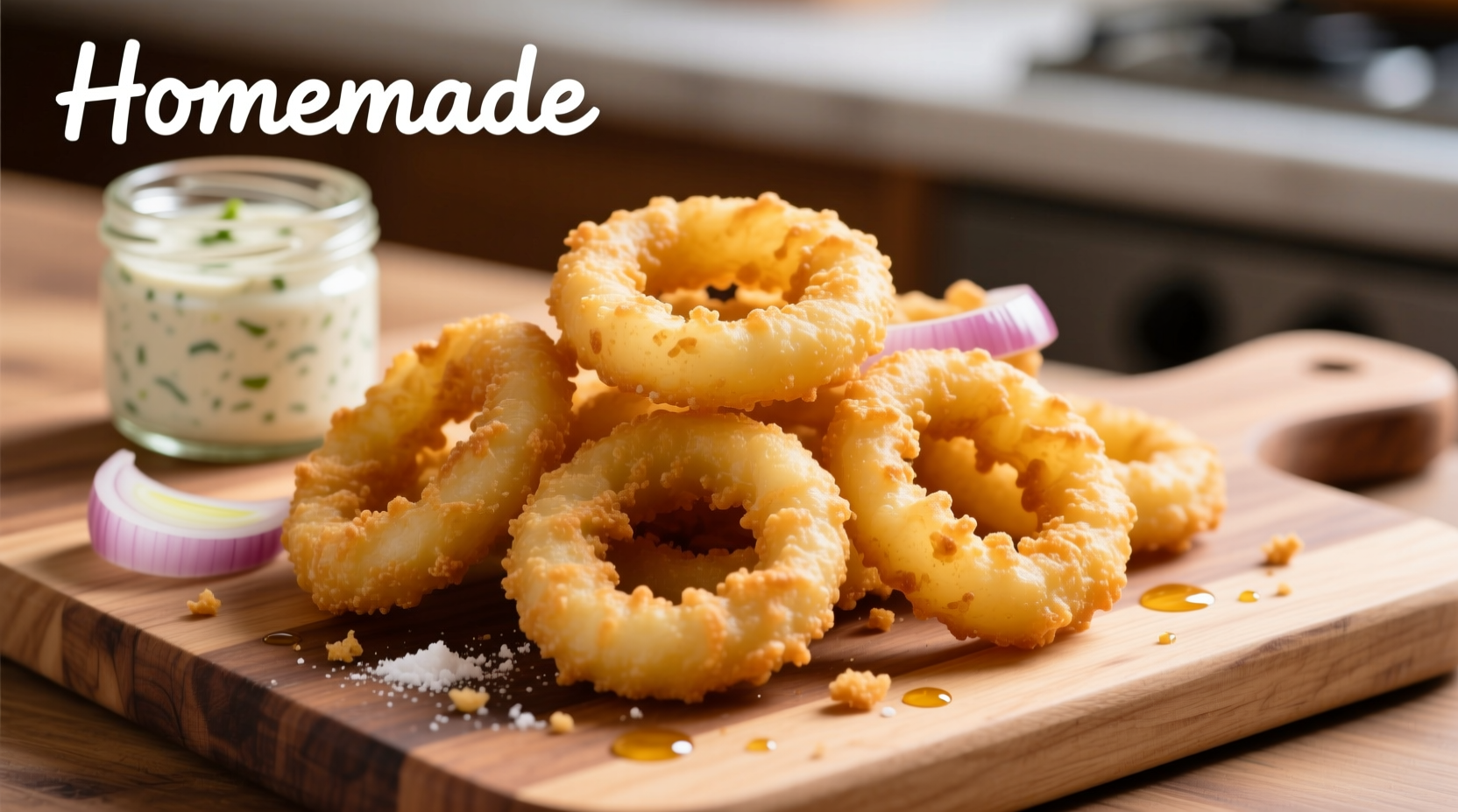 3 ingredient onion rings