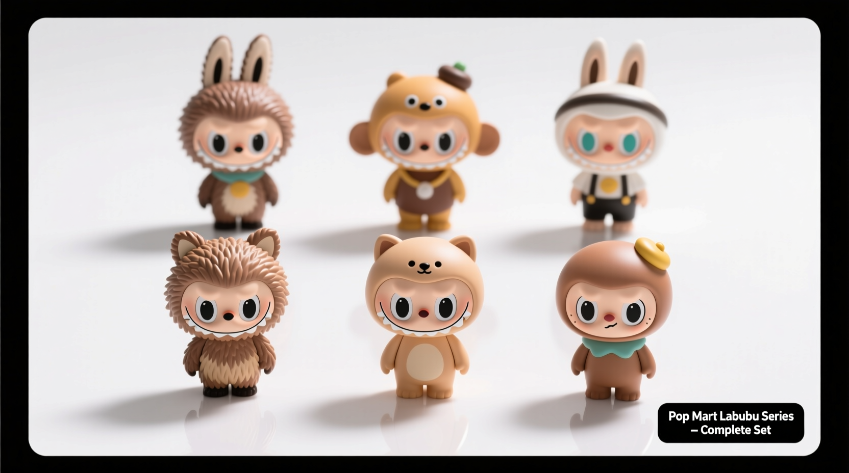 how much is a whole set of labubu on popmart
