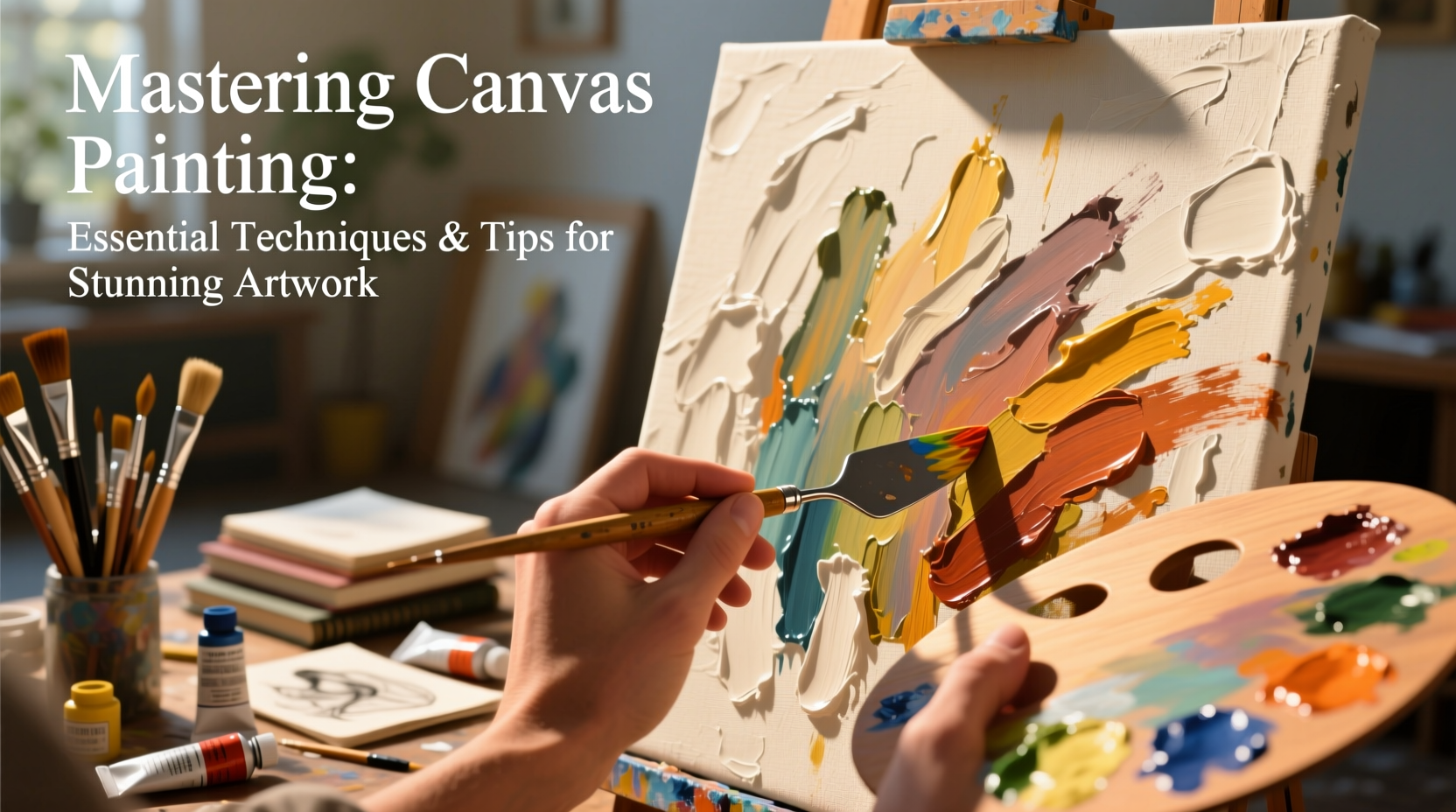 mastering canvas painting essential techniques and tips for stunning artwork