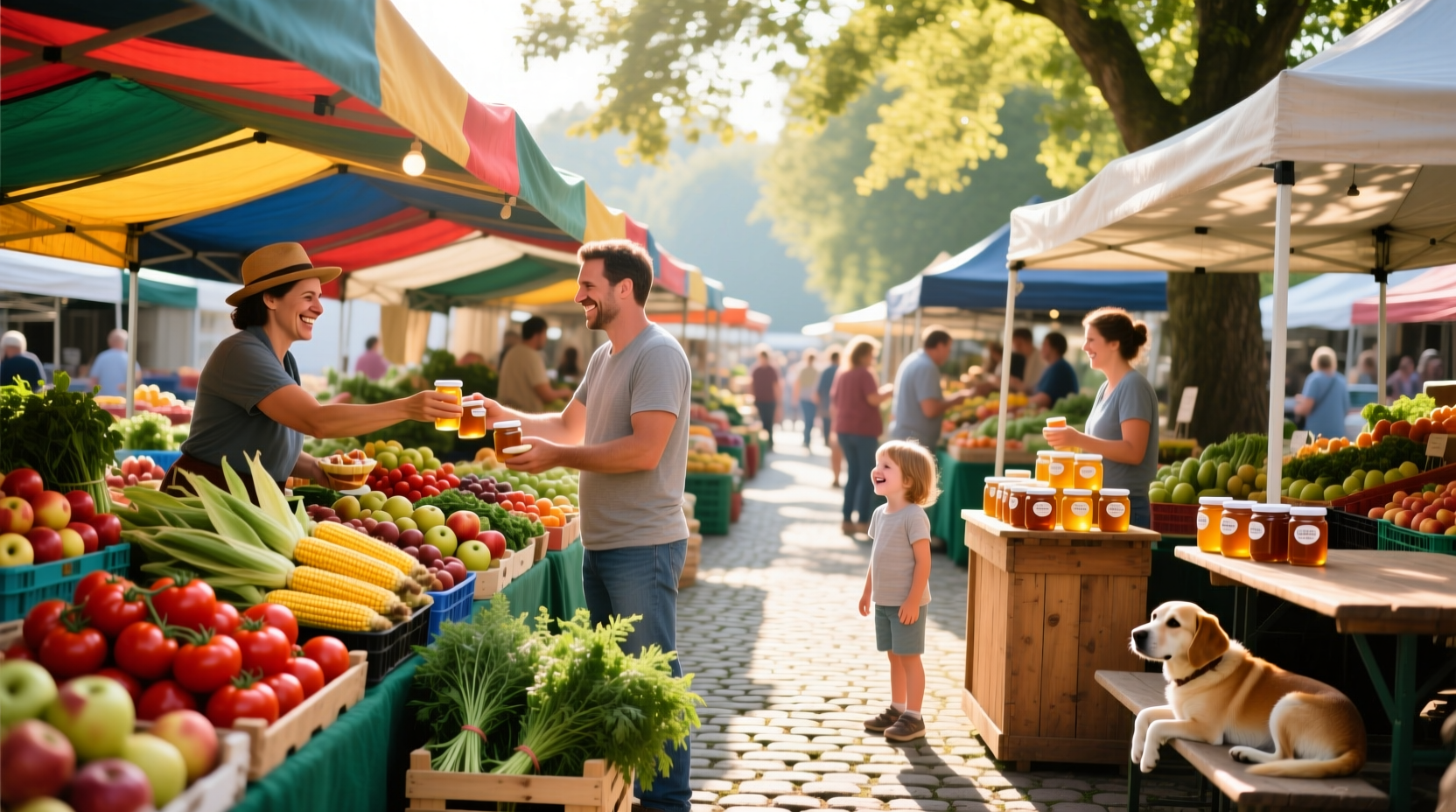 is the farmers market open on sundays