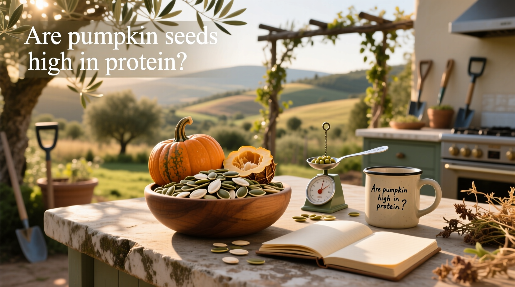 are pumpkin seeds high in protein