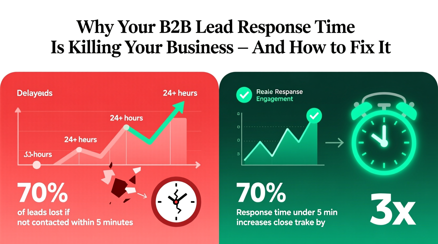 why your b2b lead response time is killing your business