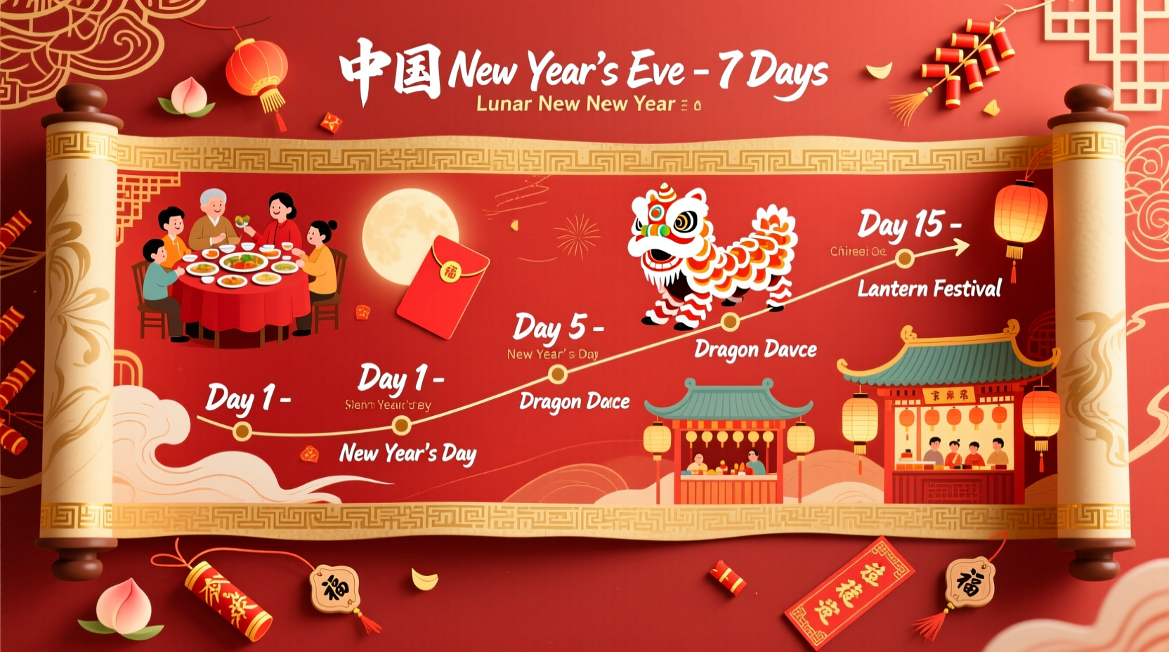 how long are chinese new year celebrations