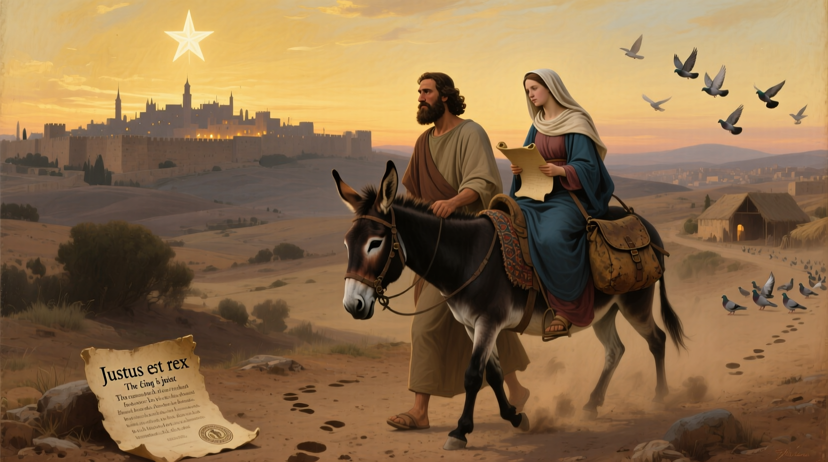why did joseph and mary go to bethlehem biblical reasons
