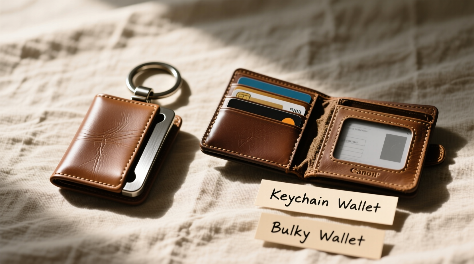 keychain wallet vs bulky wallet will a keychain really replace your regular wallet