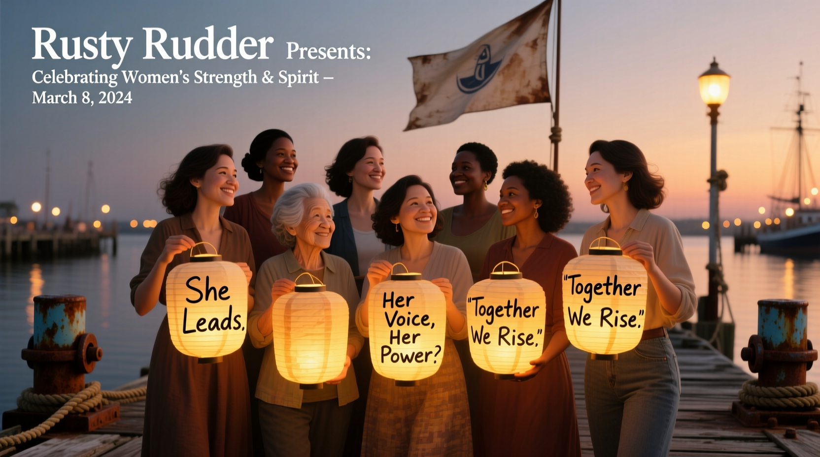 rusty rudder international womens day