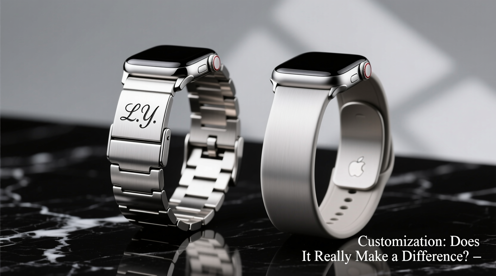 engraved apple watch band vs regular does the customization really make a difference