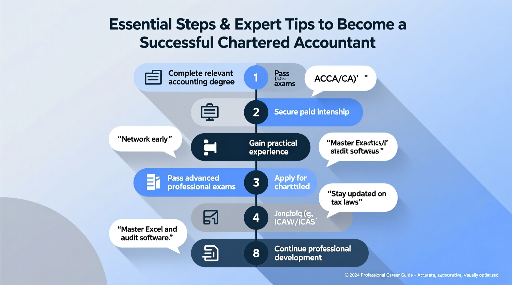 essential steps and expert tips on how to become a successful chartered accountant