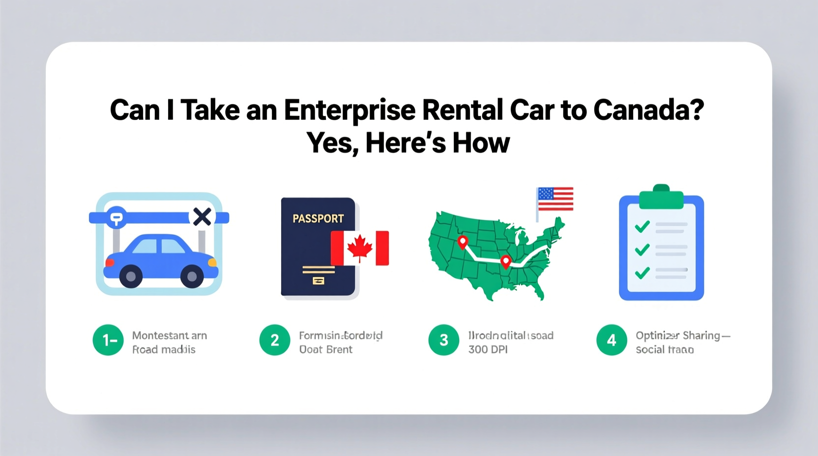 can i take a rental car to canada enterprise