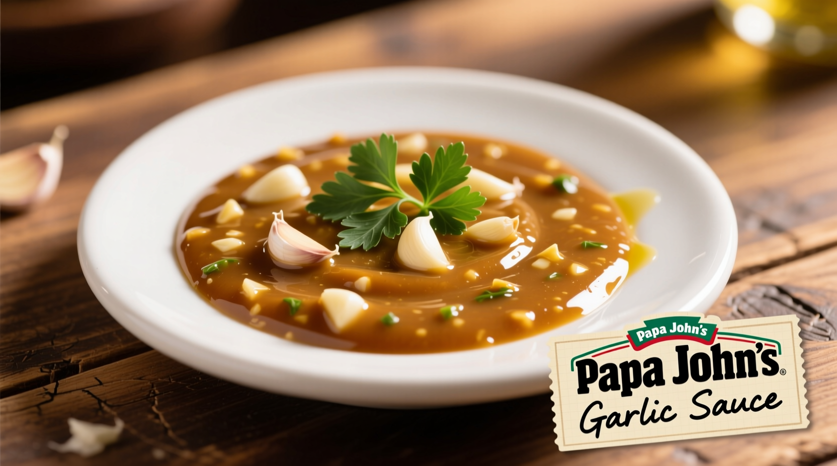 papa john s garlic sauce