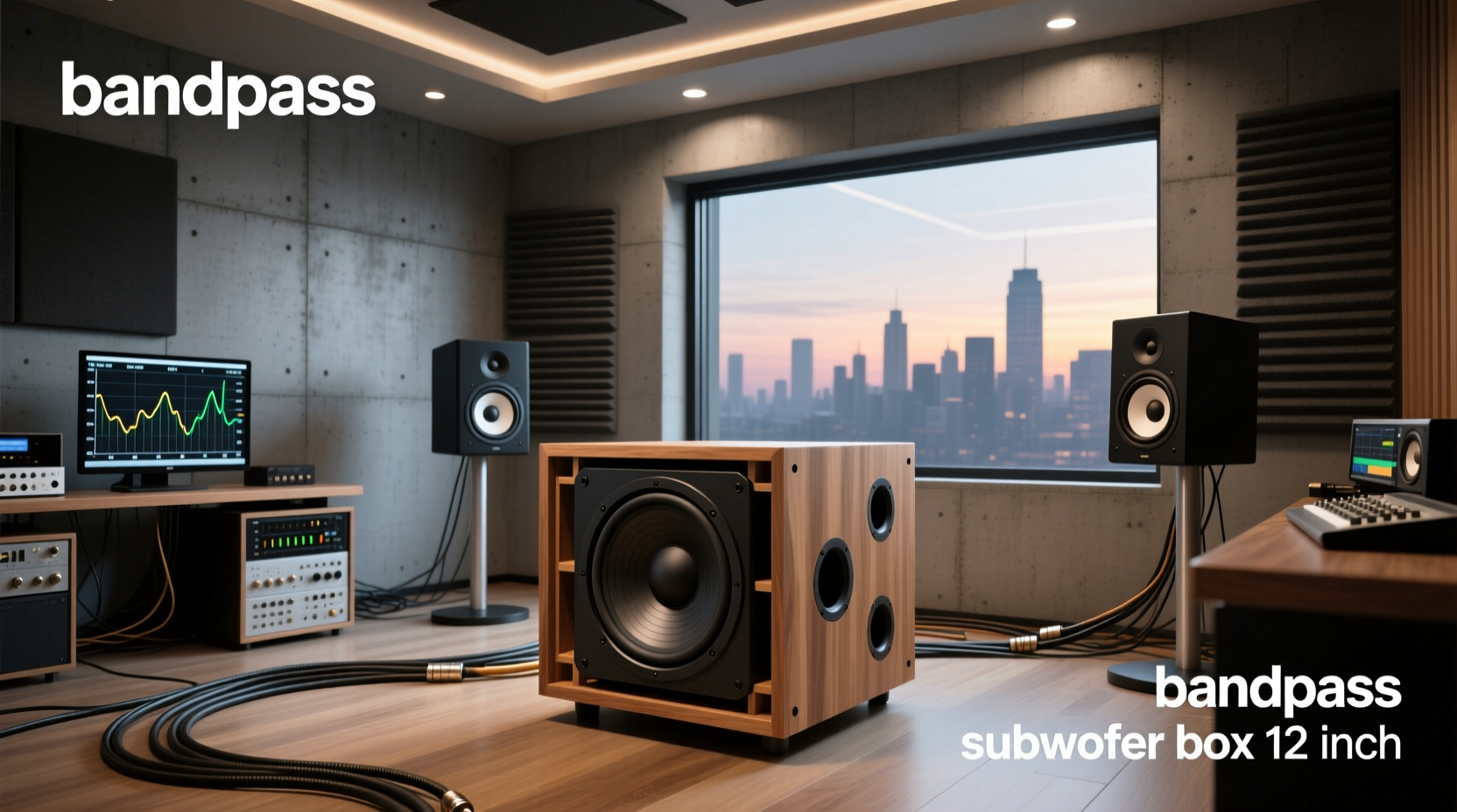 12 inch bandpass subwoofer box guide