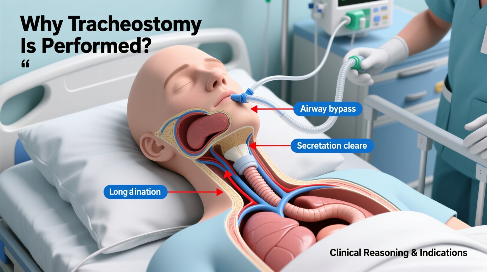why is a tracheostomy performed purpose reasons explained