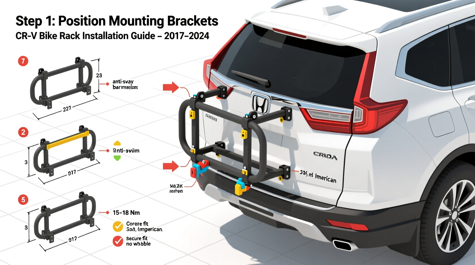 CR-V Bike Rack Installation: Step-by-Step Guide for 2017–2024